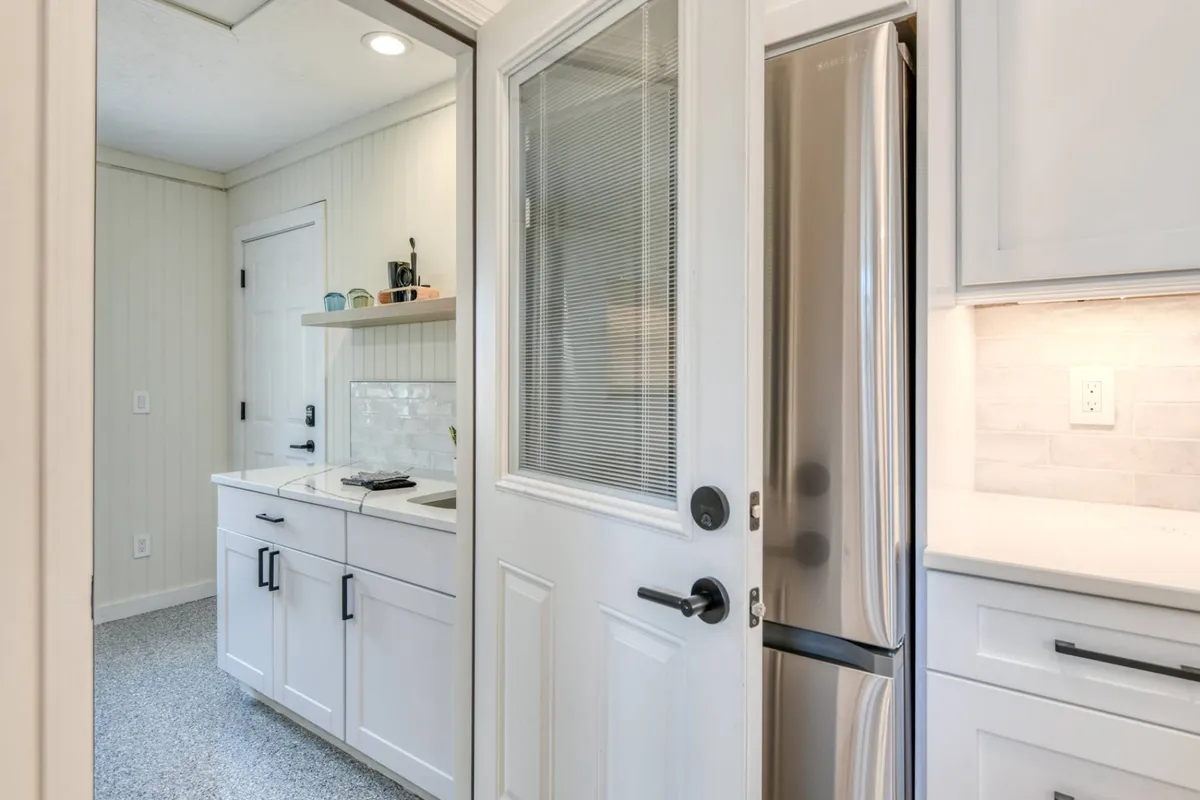 Kitchen pantry and refrigerator nook